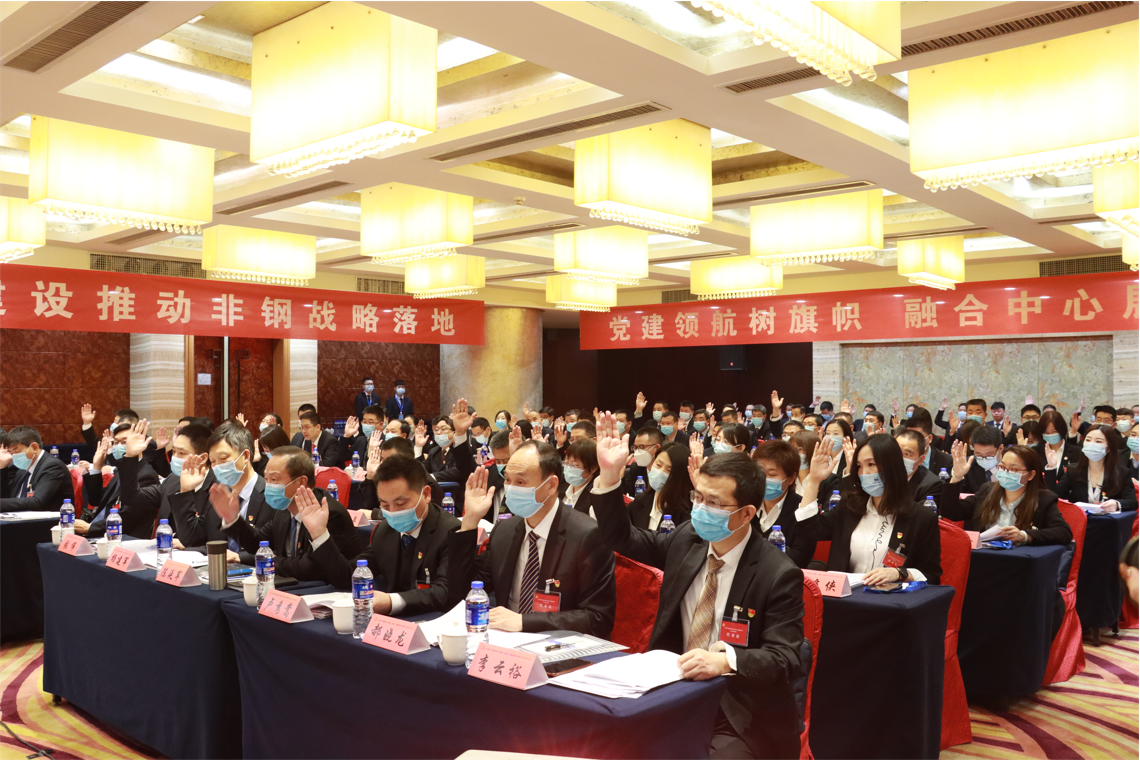 中國共產(chǎn)黨龍鋼集團(tuán)公司第三次代表大會隆重召開 中國共產(chǎn)黨龍鋼集團(tuán)公司第三次代表大會隆重召開