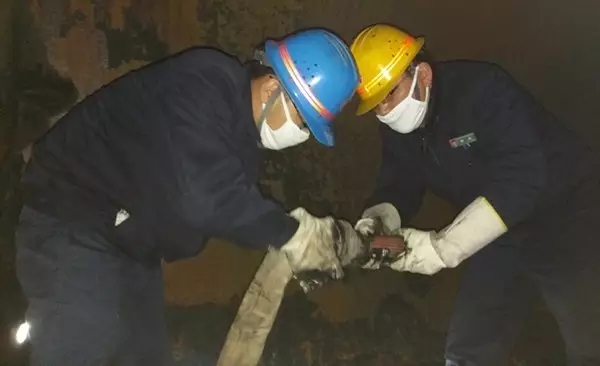 華富新能源公司檢修現場處處展風采