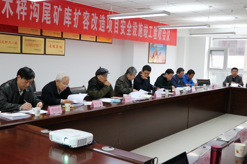 陜西大西溝礦業(yè)有限公司木梓溝尾礦庫擴容改造項目順利通過安全設施竣工驗收