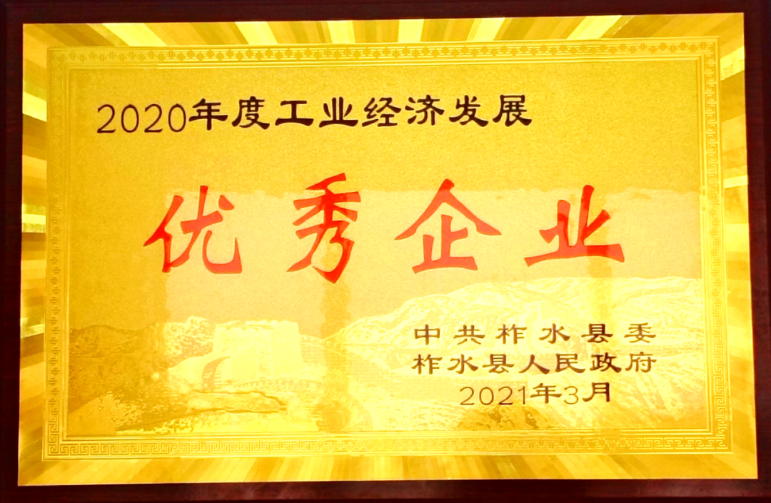 龍鋼集團(tuán)大西溝礦業(yè)公司榮獲“2020年度工業(yè)經(jīng)濟(jì)發(fā)展優(yōu)秀企業(yè)”榮譽(yù)稱號 龍鋼集團(tuán)大西溝礦業(yè)公司榮獲“2020年度工業(yè)經(jīng)濟(jì)發(fā)展優(yōu)秀企業(yè)”榮譽(yù)稱號